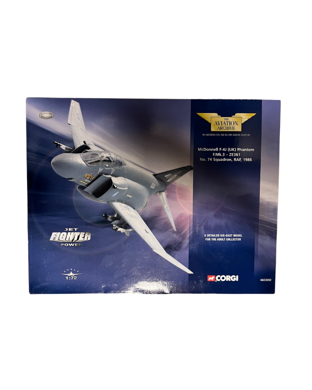 McDonnell F-4J (UK) No.74 Squadron RAF - Aircraft Model