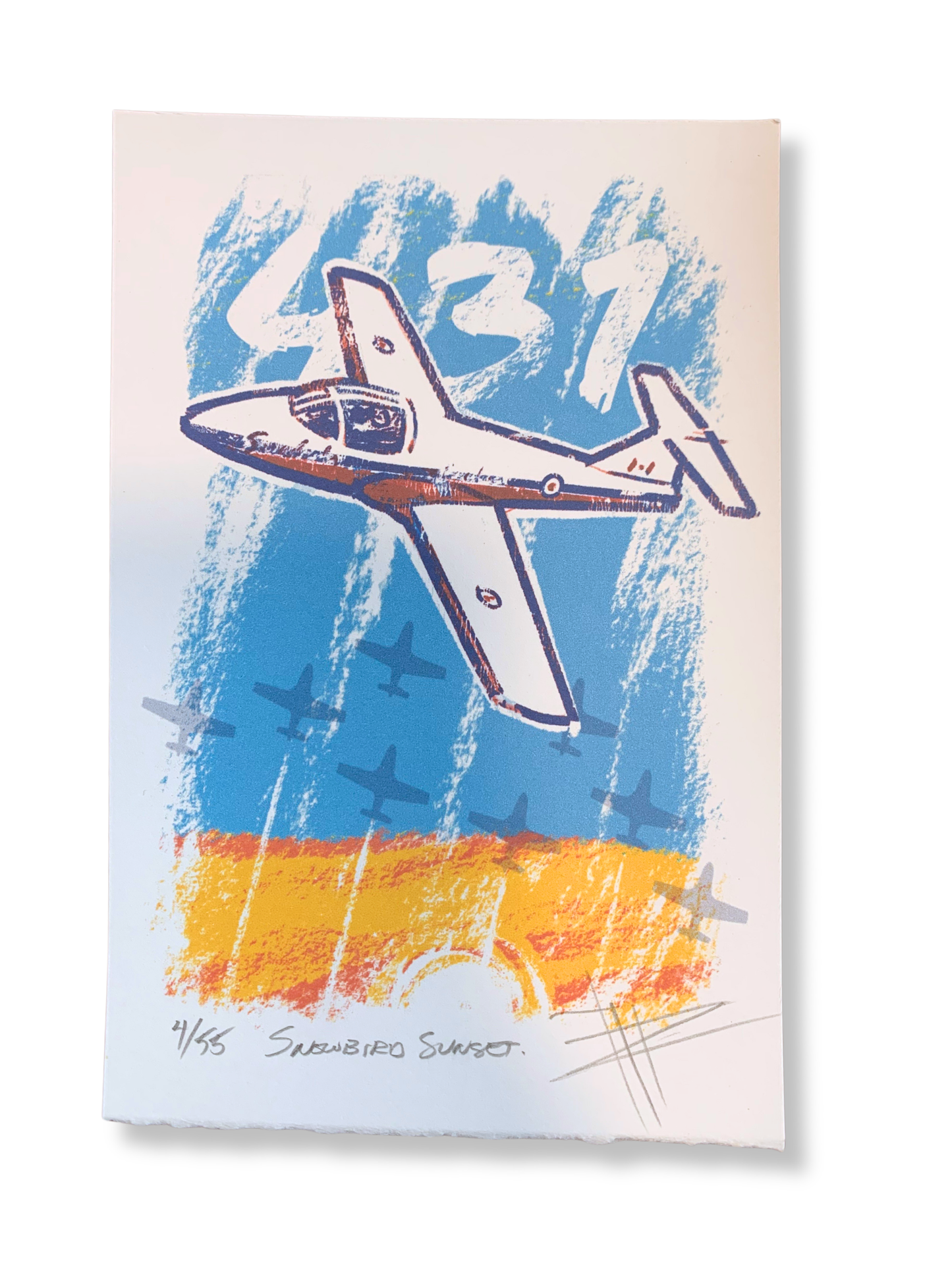 Small Snowbird art print