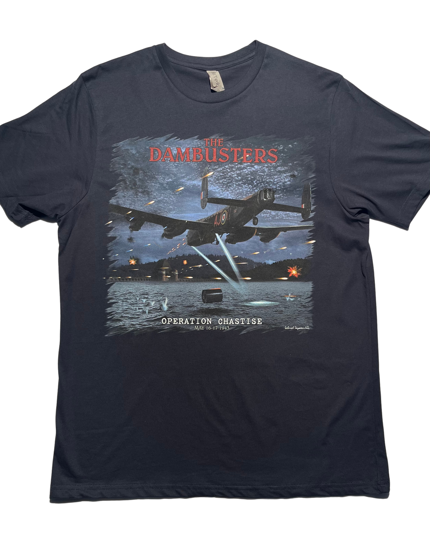 Avro Lancaster Dambusters - Navy T-Shirt