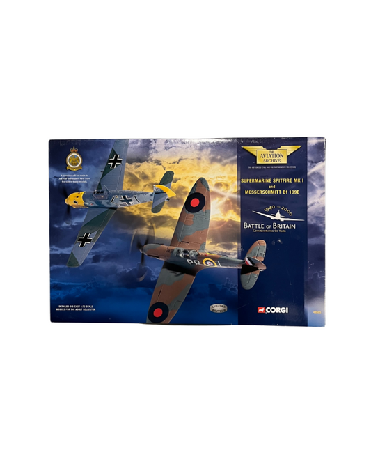 Supermarine Spitfire MK1 & Mersserschmitt BF 109E - Aircraft Model