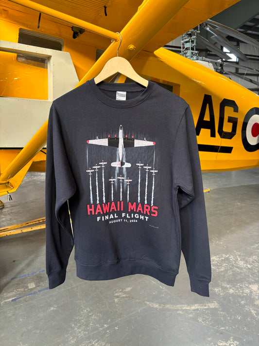 Hawaii Mars Final Flight Crewneck