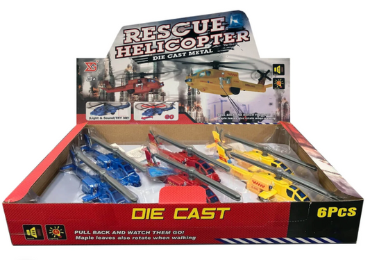 Rescue Helicopter - Light and Sound