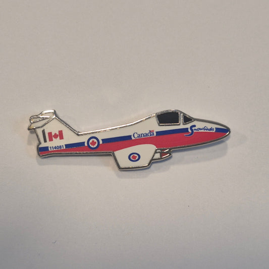 Snowbird Plane Pin