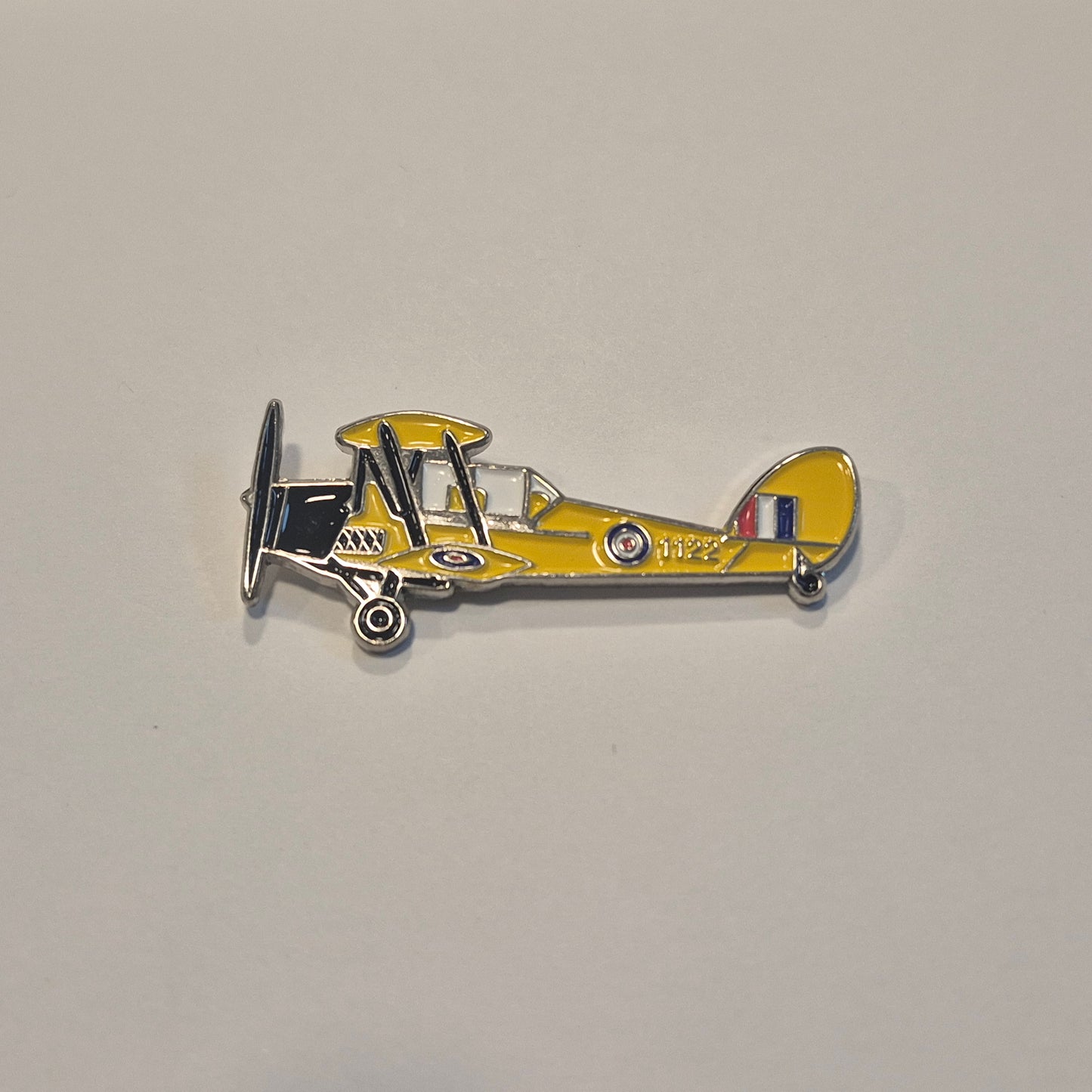 Tiger Moth Plane Pin