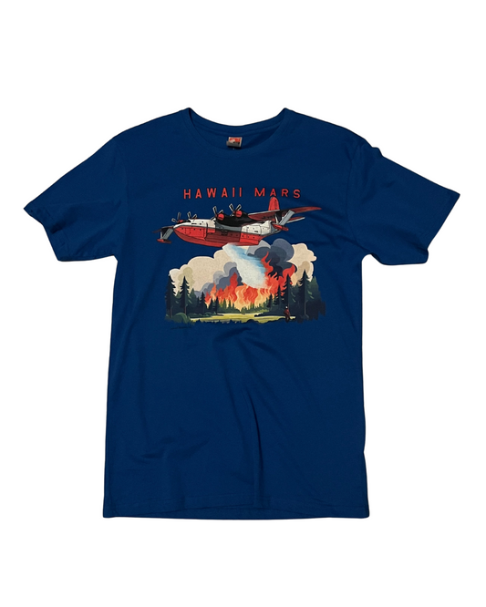 Hawaii Mars - Cartoon T-shirt
