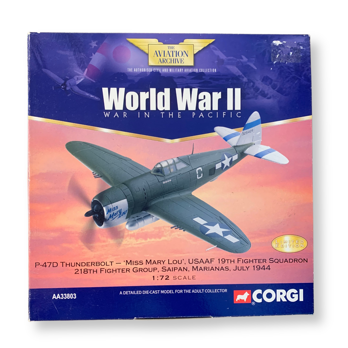 P-47D Thunderbolt - "Miss Mary Lou" - Model