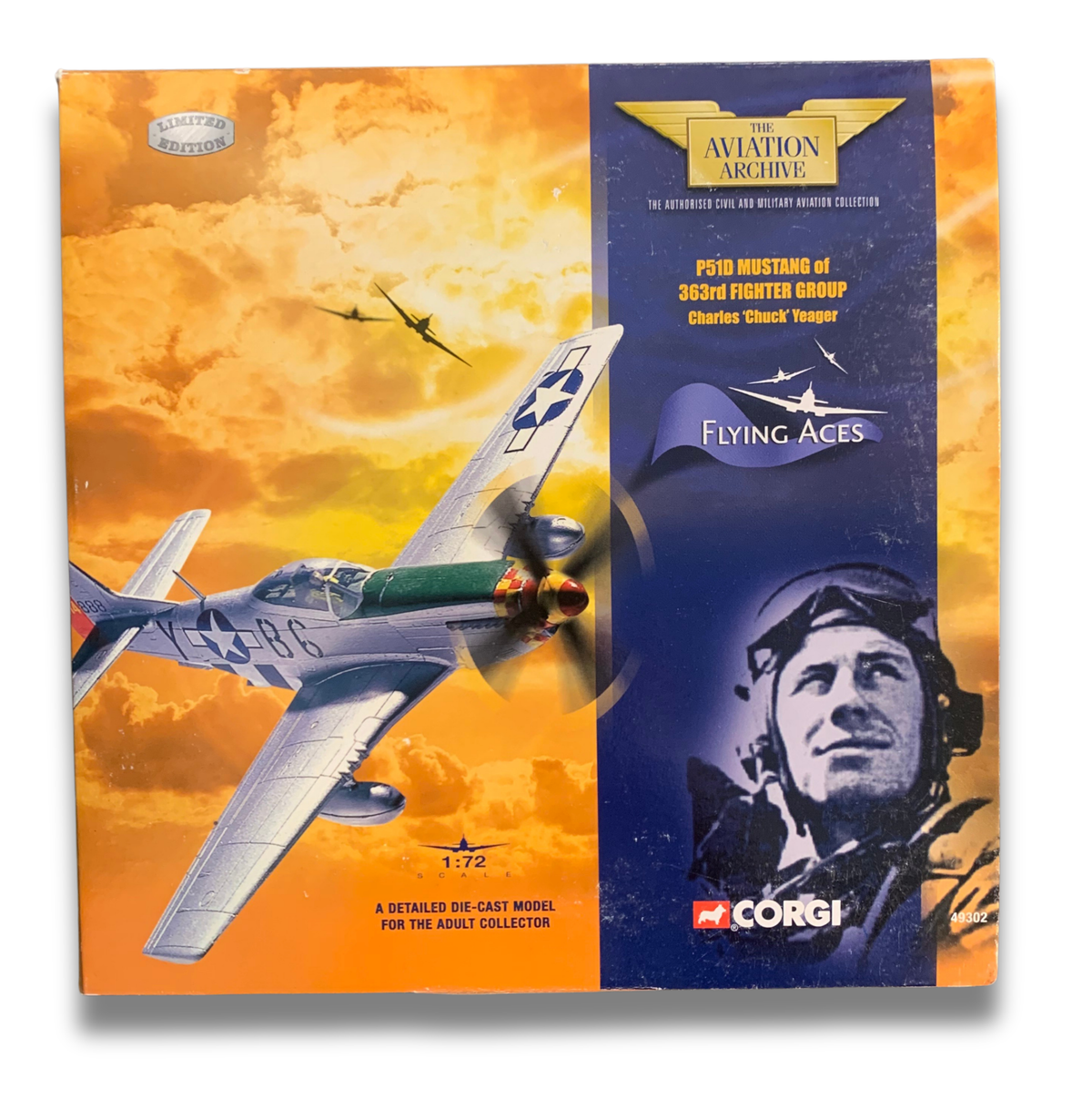 P51D Mustang Charles 'Chuck' Yeager - Model