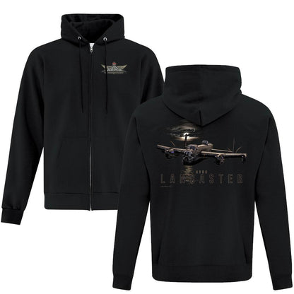 Avro Lancaster Full Zip Adult Hoodie